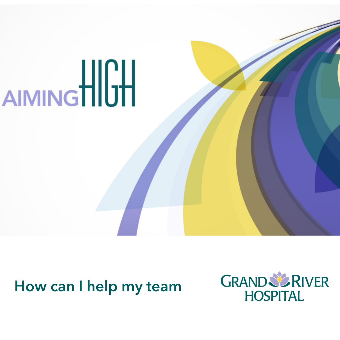 How Can I Help my Team Digital Download Grand River Hospital Foundation