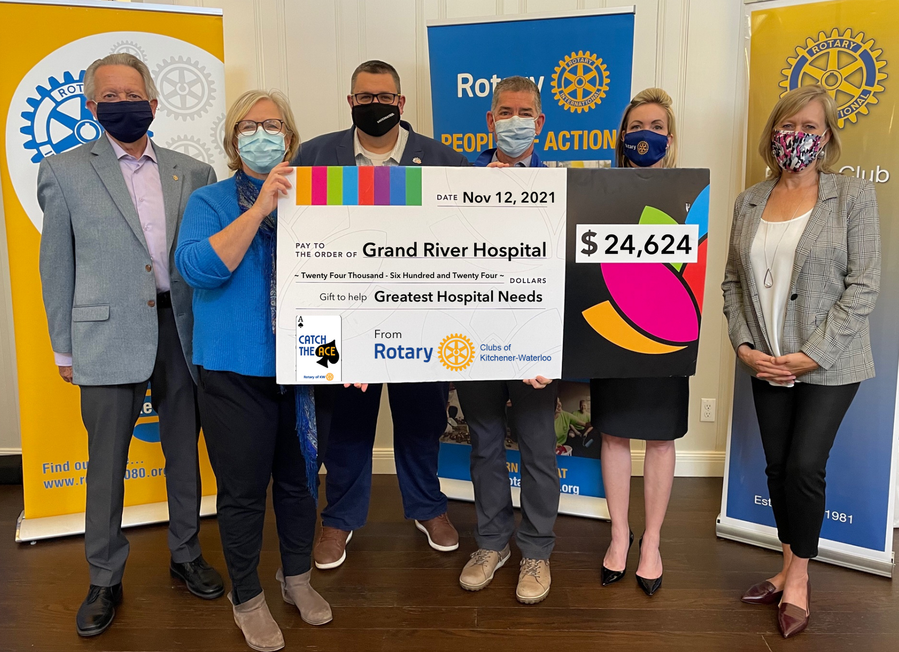 Rotary Clubs of Kitchener-Waterloo Support Grand River's Greatest Needs