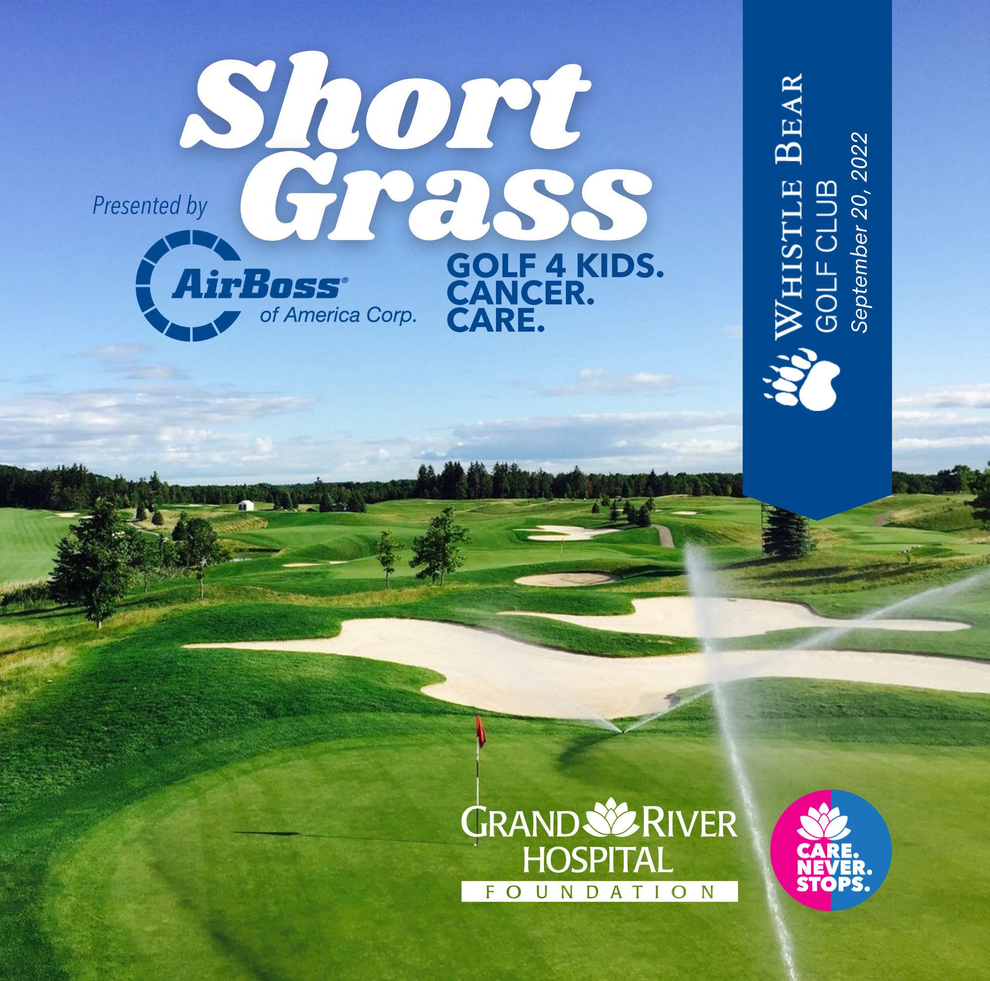 Golf for Kids' Cancer Care in a Tournament for Corporate Leaders