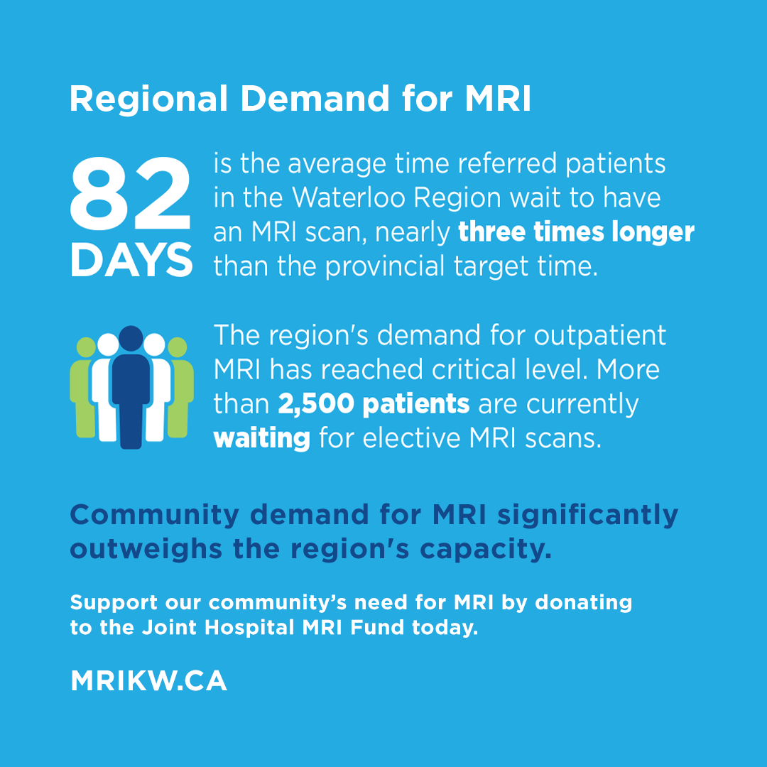 Thank You for Supporting the Joint MRI Campaign Grand River Hospital