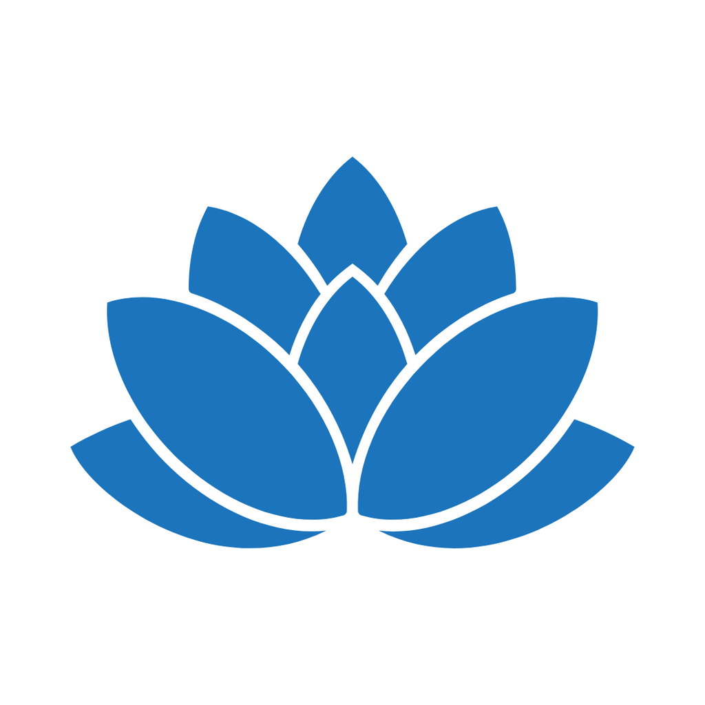 Dark blue lotus symbolizing Grand River Kids