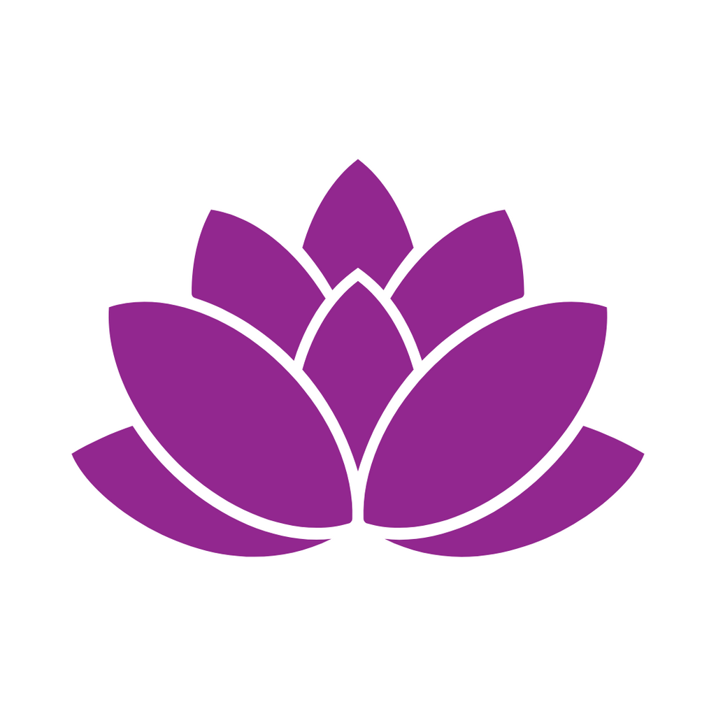 Purple Mental Health Lotus