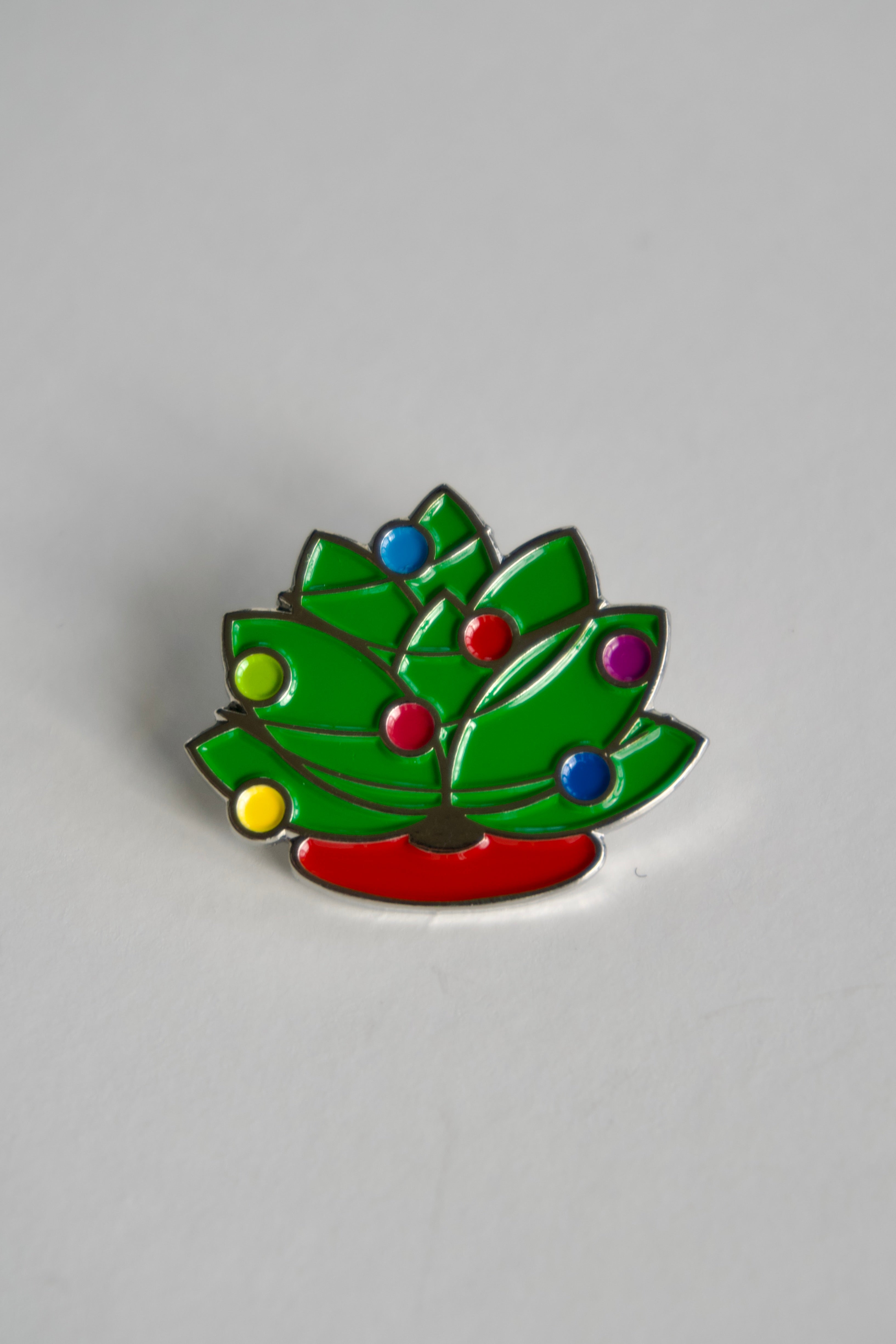 Holiday Lotus Pin: In Support of Emergency & Critical Care