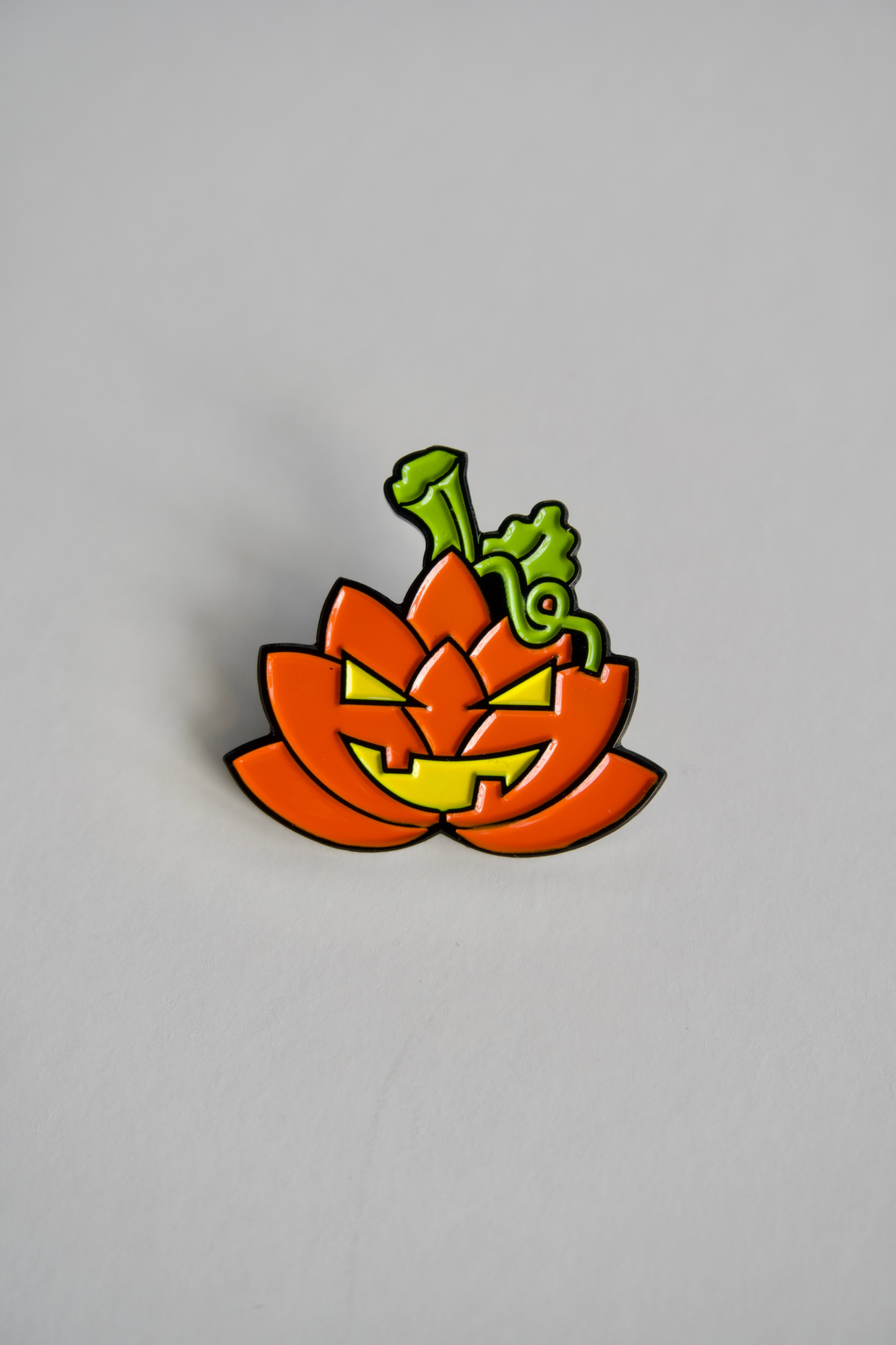 Pumpkin Lotus Pin: In Support of Grand River Kids