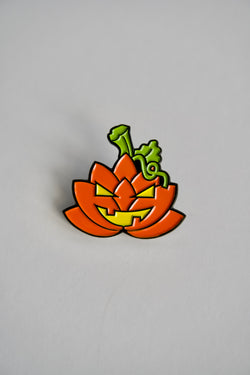 Image of Pumpkin Lotus Pin: In Support of Grand River Kids