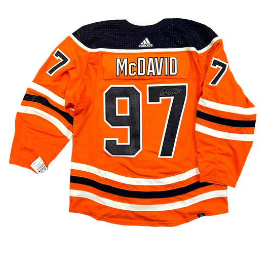 Connor McDavid Signed Jersey - Edmonton Oilers