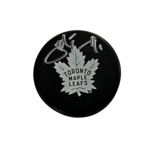 John Tavares (#91) Signed Puck