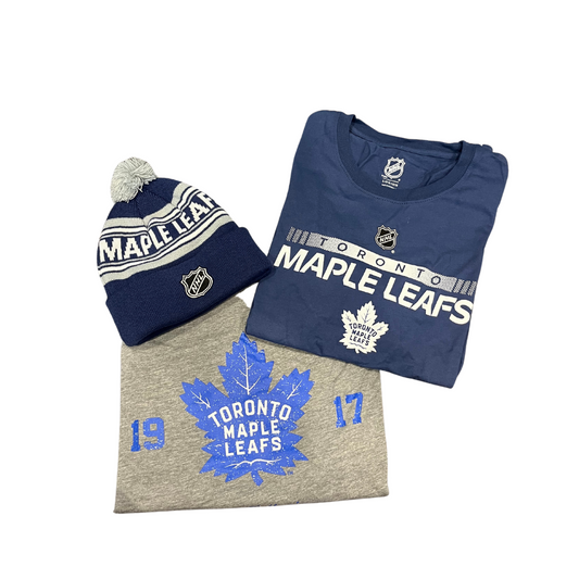 Maple Leafs Fan Pack (Tshirt, Long Sleeve, Hat)