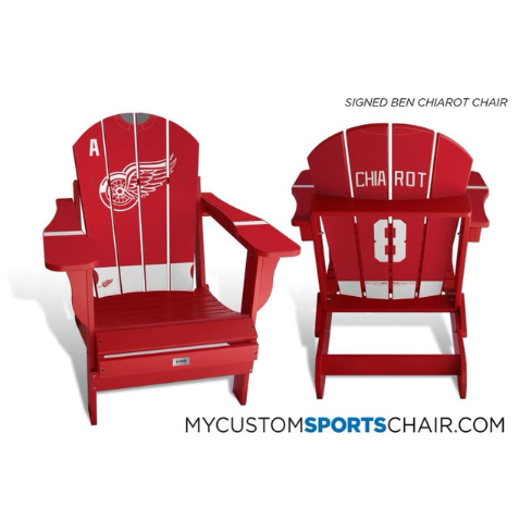 My Custom Sports Chair - Signed Ben Chiarot