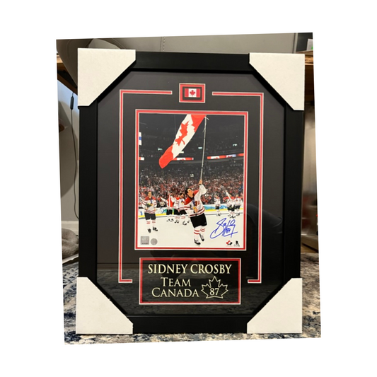 Sidney Crosby (#87) - Team Canada Signed Picture